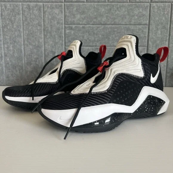 Nike Lebron Soldier 14 Black White Mens Size 7.5 Shoes CK6024-002