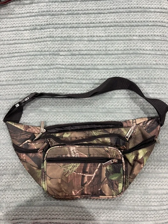 Camo Waist Pack Fanny Pack - Men's Outdoor Belt Bag
