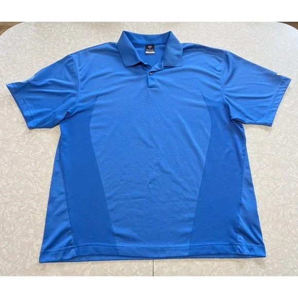 Nike Golf XL Dri Fit‎ Polo Blue
