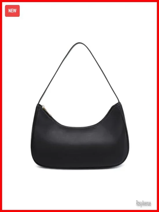 Lightweight PU Leather Hobo Tote Handbag Shoulder Bag Clutch for Work Travel