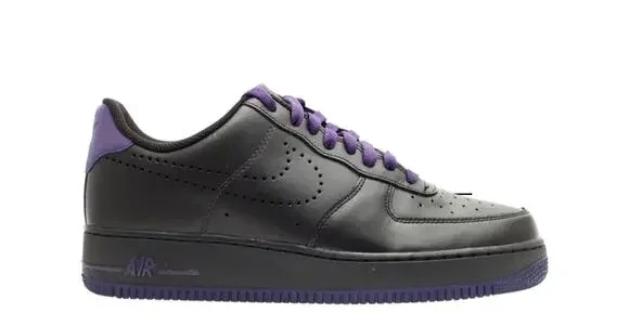 Nike Air Force 1 '07 Leather Black Ink Sneaker 315122-028 Men's 10