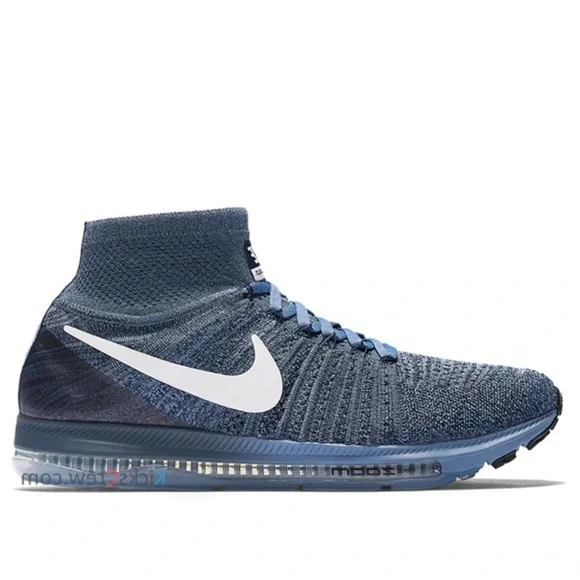 Nike Zoom All Out Flyknit Ocean Fog shoes size 9.5