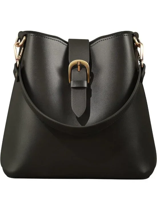Vegan Leather Hobo Bag for Women | Retro Casual Purse | Vintage Shoulder Handbag