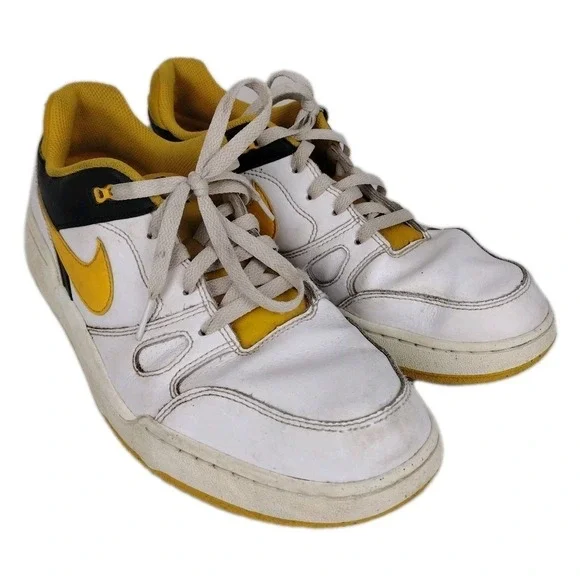Nike Full Force Low White University Gold/Black FB1362-103 Men's Size 11 Retro