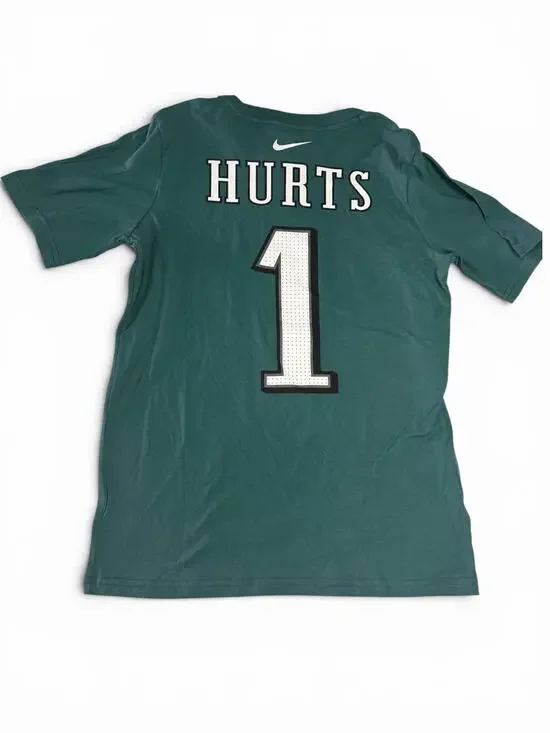 Nike Youth Philadelphia Eagles Jalen Hurts #1 Player Name & Number T-Shirt