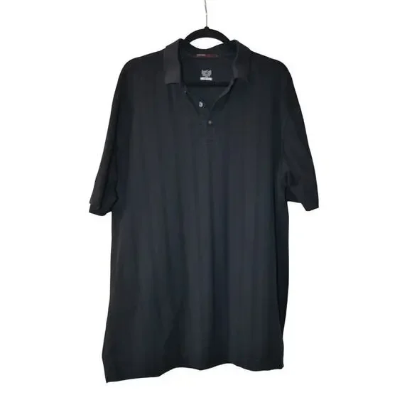 Tiger Woods Dri-Fit XL Black Polo