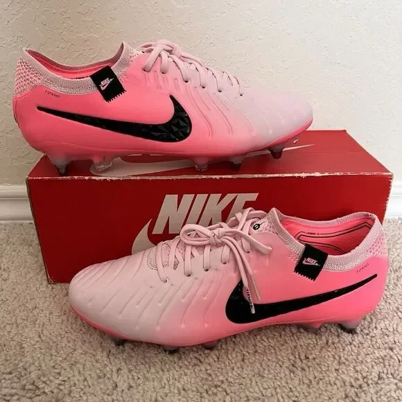 Nike Legend 10 Elite SG Pro ACC Size 7 Pink FN7277-601 Soccer Cleats New