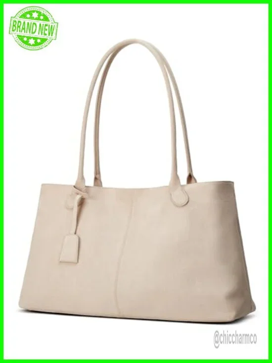Faux Suede Large Capacity Hobo Tote Shoulder Bag