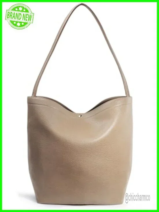 Vegan Leather Bucket Hobo Bag Convertible Shoulder Crossbody