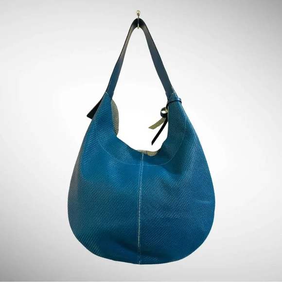 New! RIPANI TEAL HOBO SHOULDER BAG