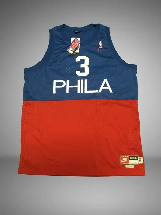 Nike Rewind 1999 Philadelphia 76ers Allen Iverson NBA Jersey Men's 2XL Rare NWT