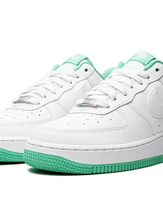 Nike Air Force 1 Low White Mint Accent Sneakers 11 Mens