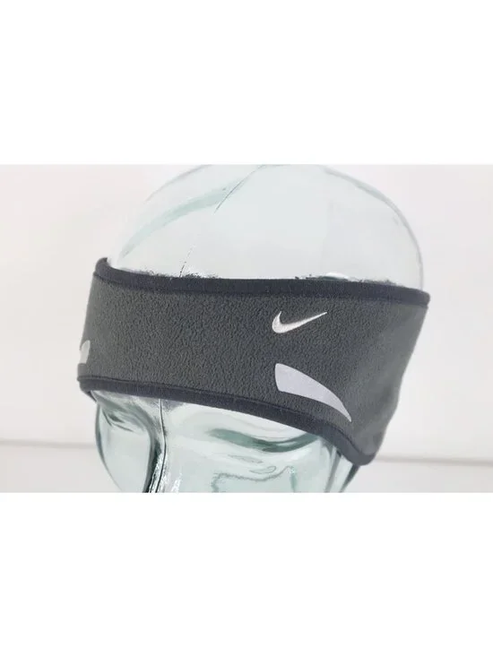 Vintage Y2K Nike Therma Fit Travis Scott Mini Swoosh Reflective Fleece Headband