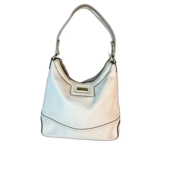 Kate Spade Women's Hudson Ivory Pebble Leather Large Hobo Shoulder Bag