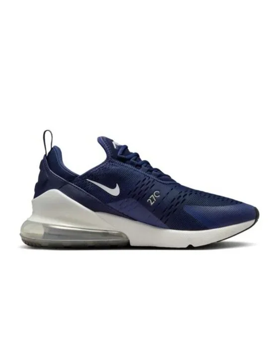 NIB Nike Air Max 270 Navy White Sneakers Mens Size US 8 EU 41
