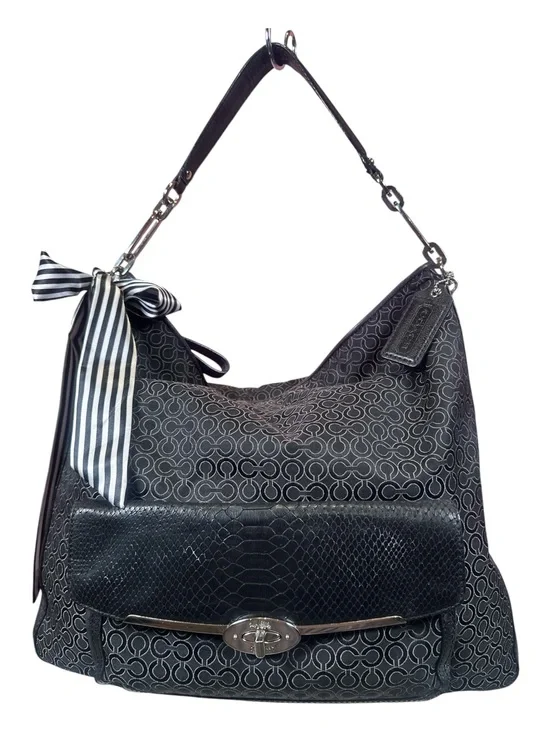 Coach Madison Art Signature Hobo Bag Like New