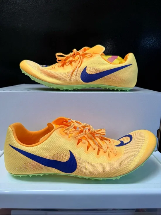 Nike Zoom Ja Fly 4 Track Spikes Citron Pulse DR2741-800 Men’s Size 10.5 Sprint