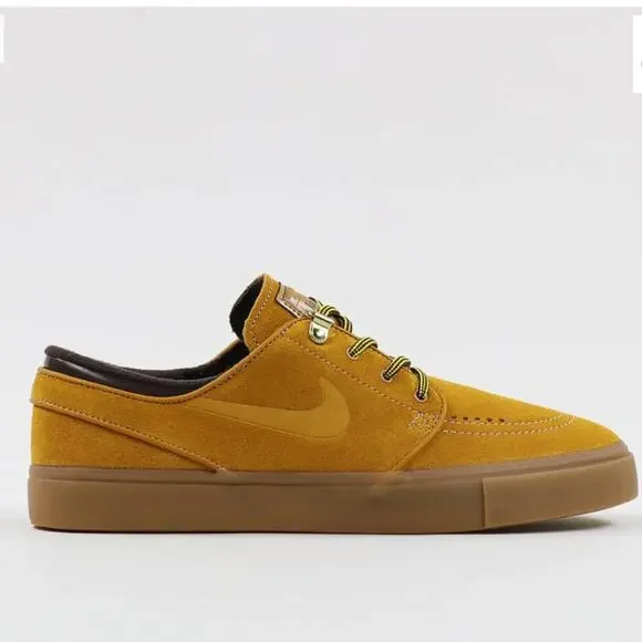 NWOT Nike SB Zoom Janoski Premium Bronze Gum Shoe Size 8.5