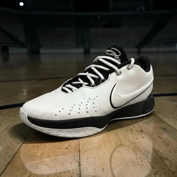 Nike LeBron 21 Conchiolin Mens Size 10.5 White Black Basketball Shoes Sneakers