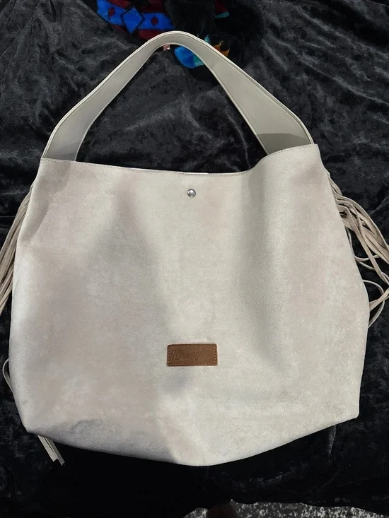 Wrangler hobo suede fringe bag