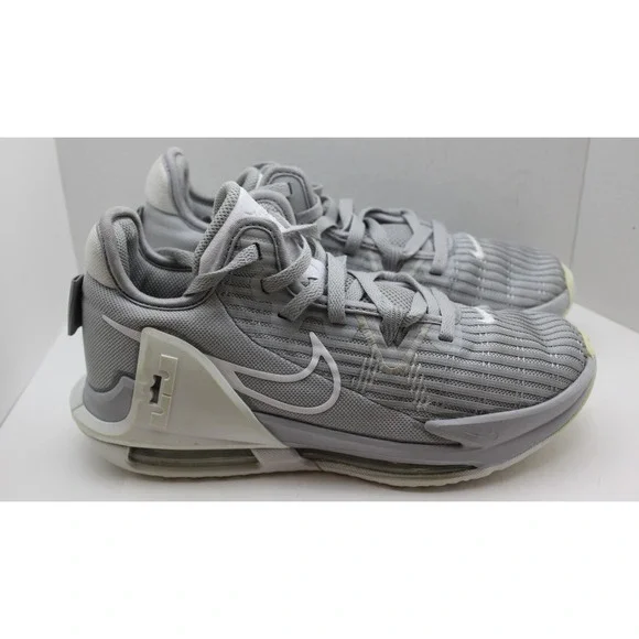 Nike LeBron Witness 6 Mens Basketball Shoes Wolf Grey White DO9843-001 Size‎ 7