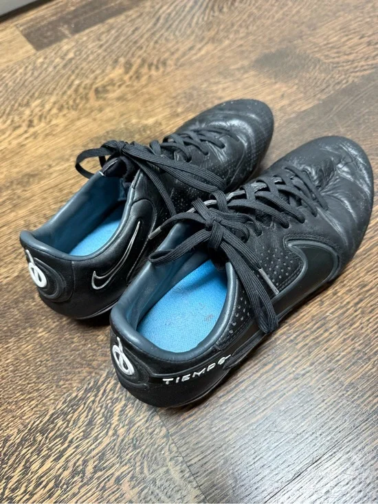 Nike Tiempo Legend 9 Pro FG Soccer Cleats Shadow Pack Black Men’s 7.5