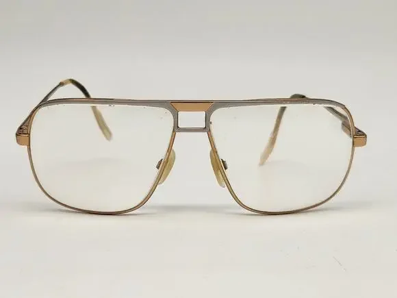 Vintage Gucci Aviator Eyeglasses Gold Frames Mens