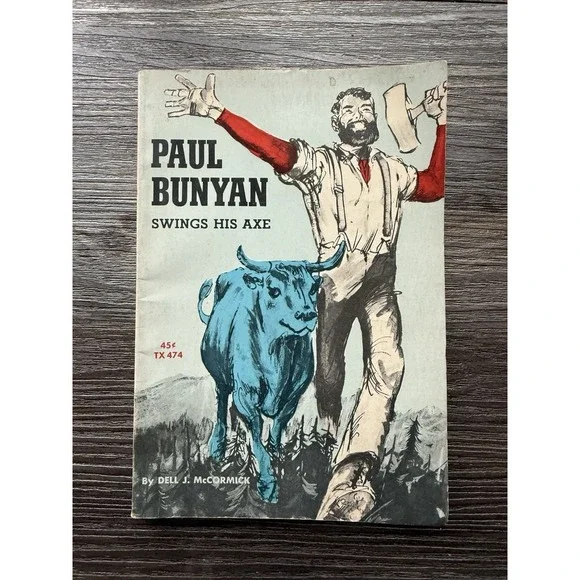 Paul Bunyan Swings His Axe paperback‎ 1963 1st Printing