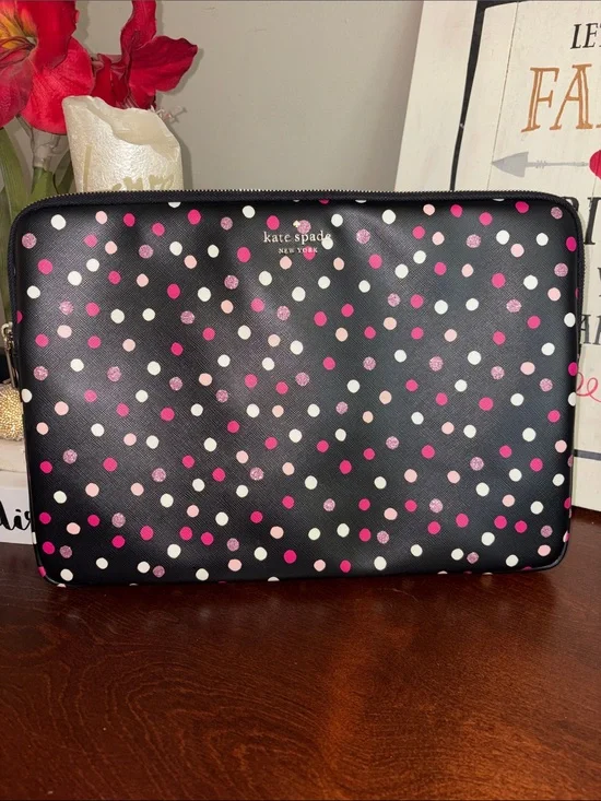 Kate Spade Staci Leather Glimmer Dot 15