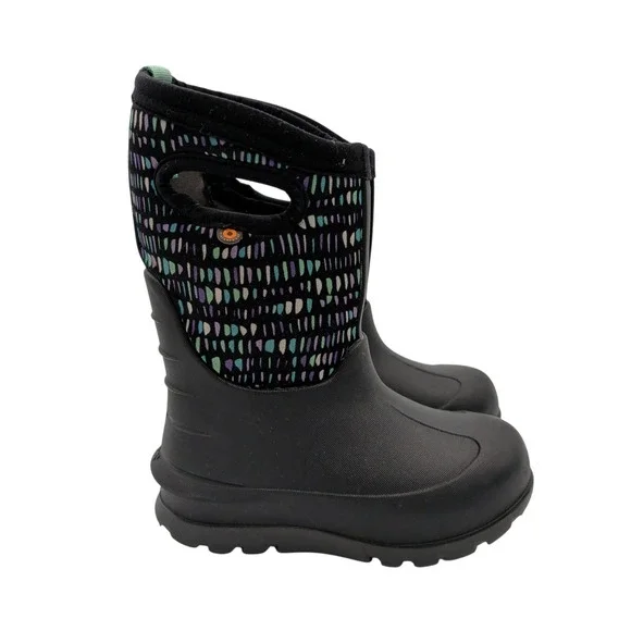 Bogs Neo Classic Twinkle Waterproof Boot Winter Insulated Kid 9 Toddler Boy Girl