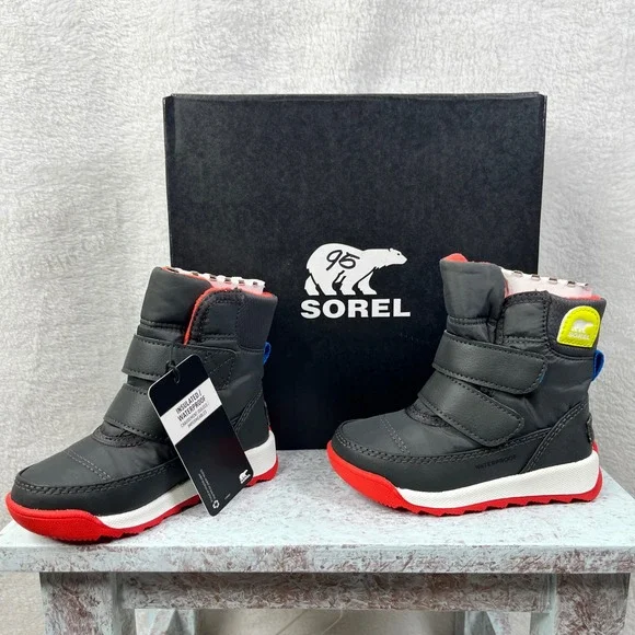 NIB Sorel‎ Toddler Whitney II Strap Waterproof Insulated Winter Boots Size 6