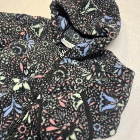 Columbia Baby‎ Snowtop II Bunting Size 6-12 Months Black Floral