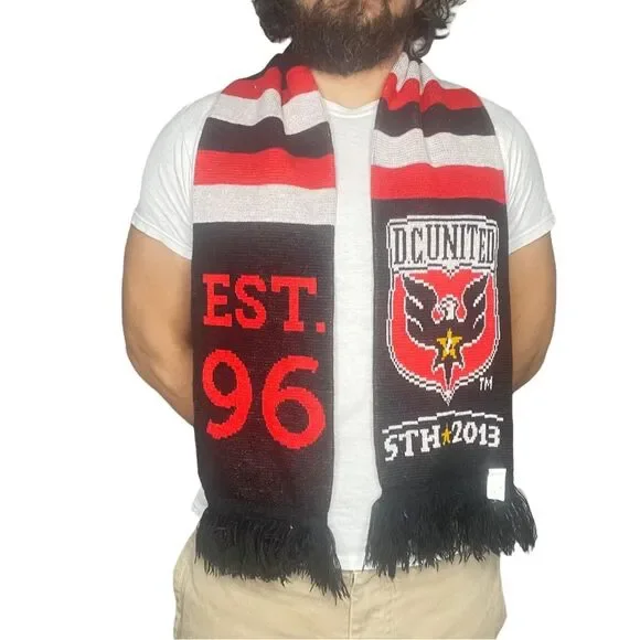 DC United MLS Soccer Scarf 2013