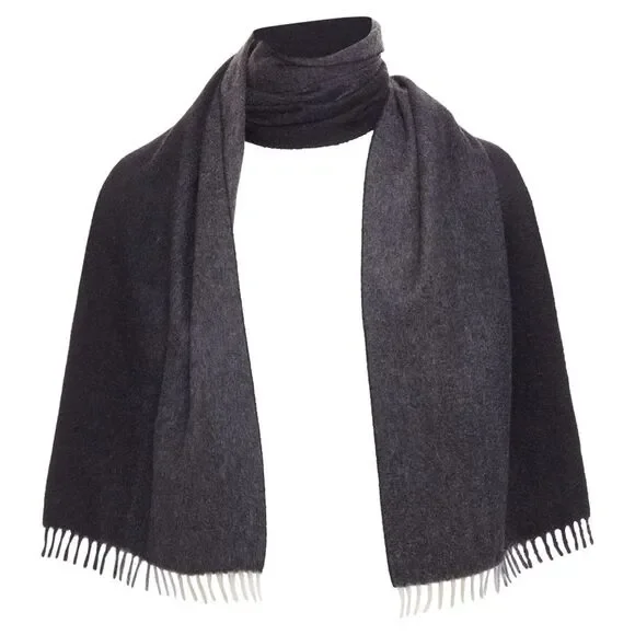 Prada 2011 Cashmere Ombre Fringe Scarf