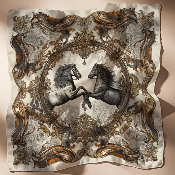 🌵Western Cowboy Bandana with Horses
