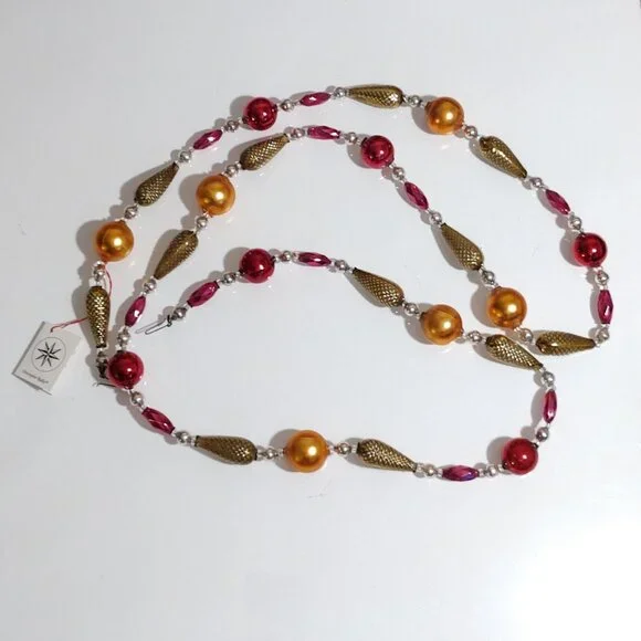 Christopher Radko Christmas Bead Garland