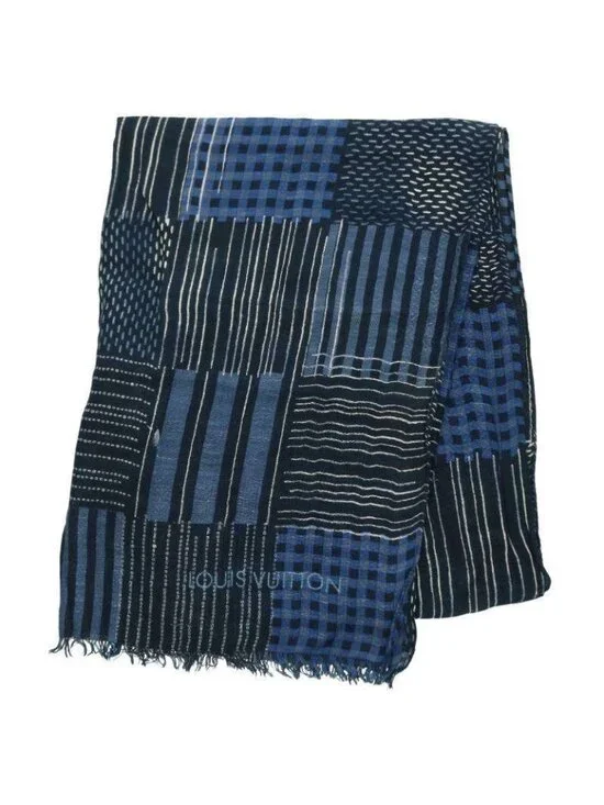 Louis Vuitton Sashiko Patchwork Scarf