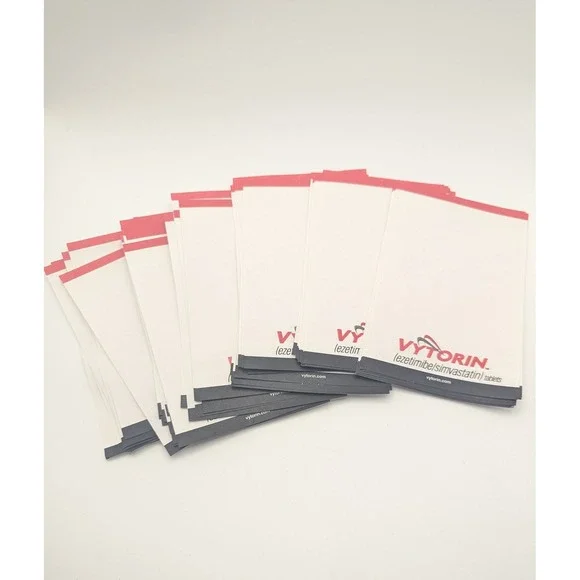 Lot of 80 Vintage Vytorin Pharmaceutical Drug‎ Rep Promo Notepads Medical Memo