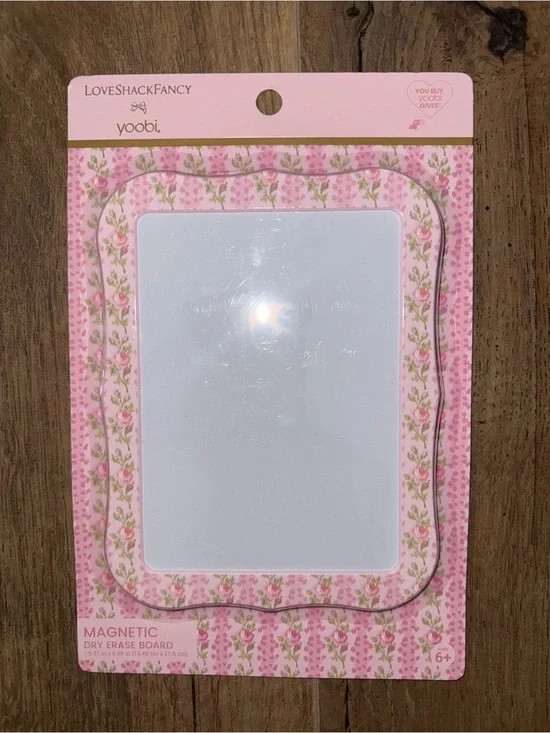 LoveShackFancy x Target Magnetic Dry Erase Board