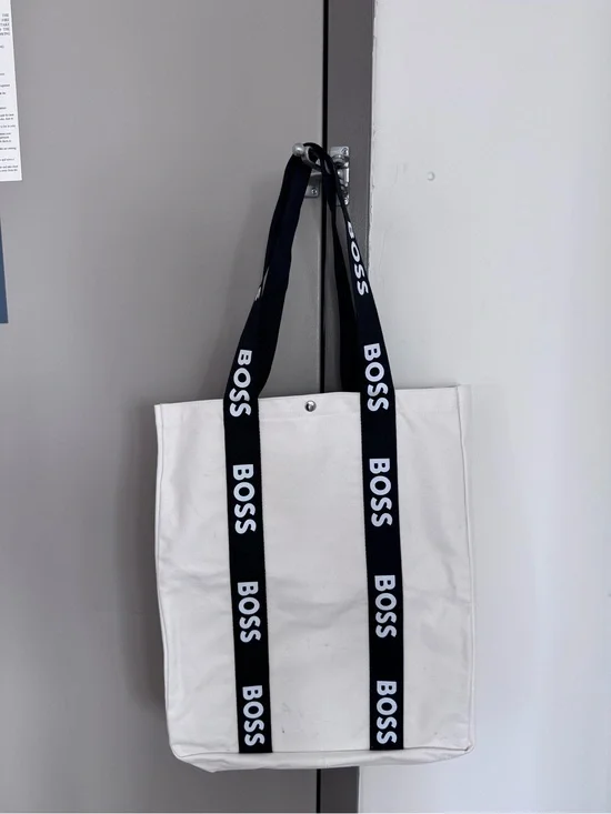 Hugo Boss Canvas Tote Bag