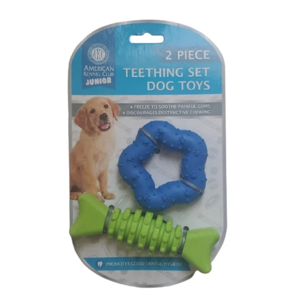 American Kennel Club Teething Set Dog Toys