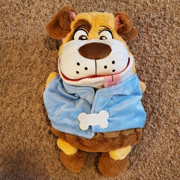 RARE-TUMMY STUFFERS 15 INCH DOG CLEAN-UP‎ COMPANION & SNUGGLY PLAYTIME FRIEND