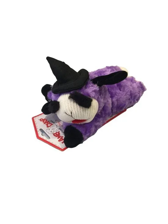 Lamb Chop Purple Witch Halloween Plush Squeak 9
