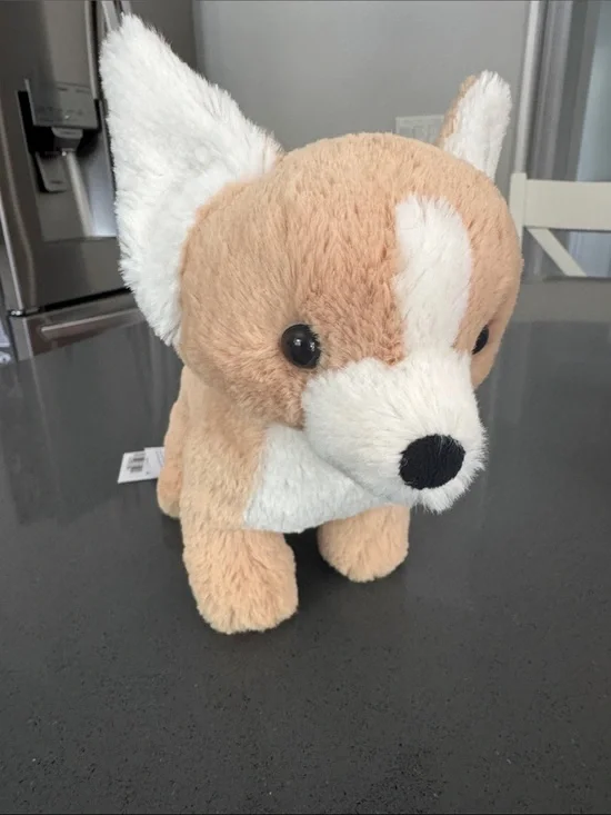 Jellycat Tan and White Chihuahua Plush Dog Toy