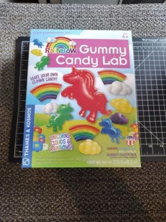 Rainbow Gummy Candy Lab STEM Experiment Kit by Thames & Kosmos Brand New Sealed