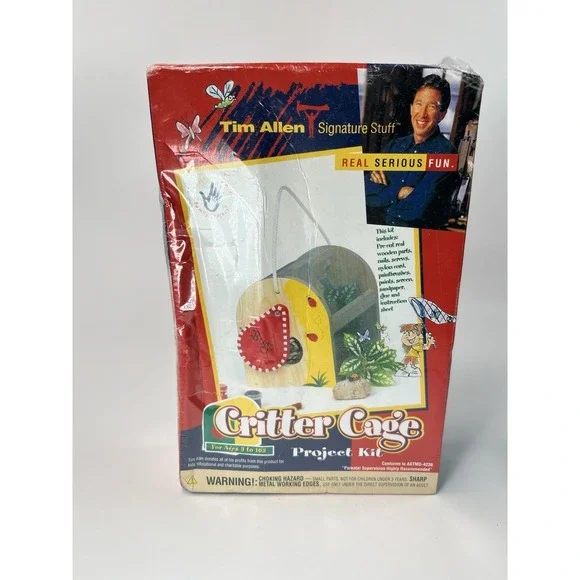 Tim Allen Signature Stuff Critter Cage Project Kit For Ages 8+