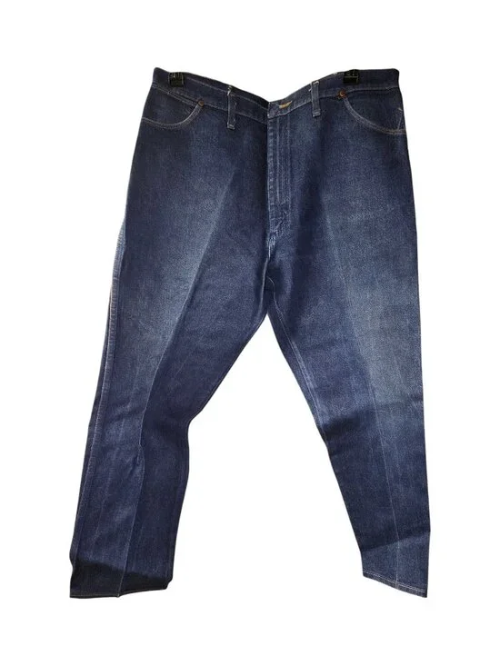 Men's Blue Denim Jeans 42 x 30 - Classic Fit
