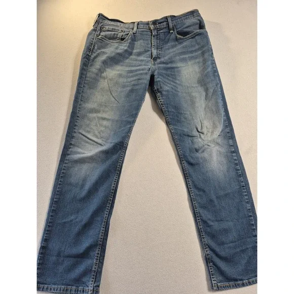 Levis Jeans Mens 36x32 Blue 559 Relaxed Straight Leg Medium Wash Denim Pants