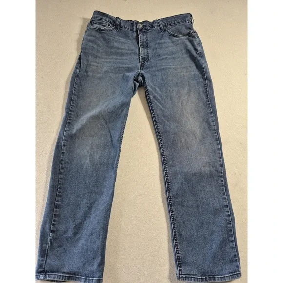 Levi's 541 Athletic Taper Jeans Men's 42x34 Medium Wash Blue Denim