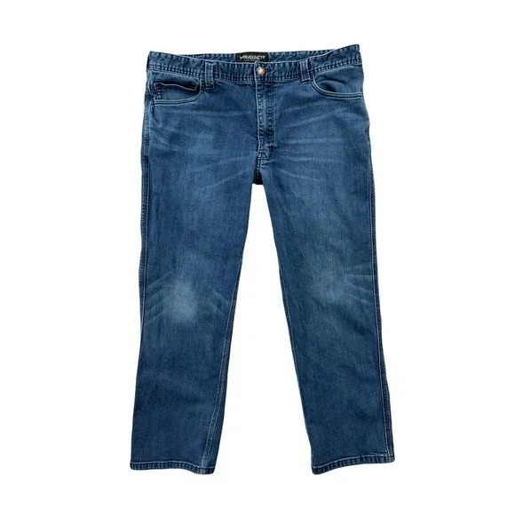 Wolverine FR Flame Resistant Work Jeans Blue Men 40x30 (fits 38x28) CAT2 Utility